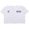Li-Ning Letter Print Short Sleeve T-Shirt Unisex Tops White AHSQ412-1