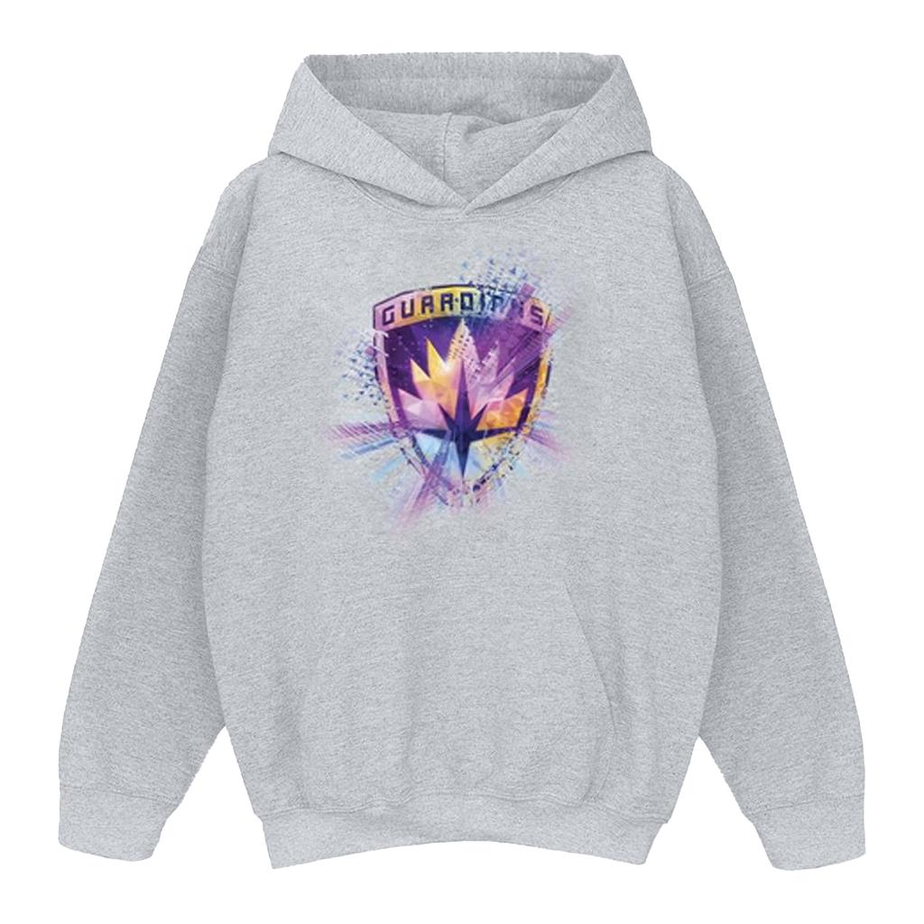 Marvel Damen Guardians Of The Galaxy Abstraktes Star-Lord-Kapuzensweatshirt