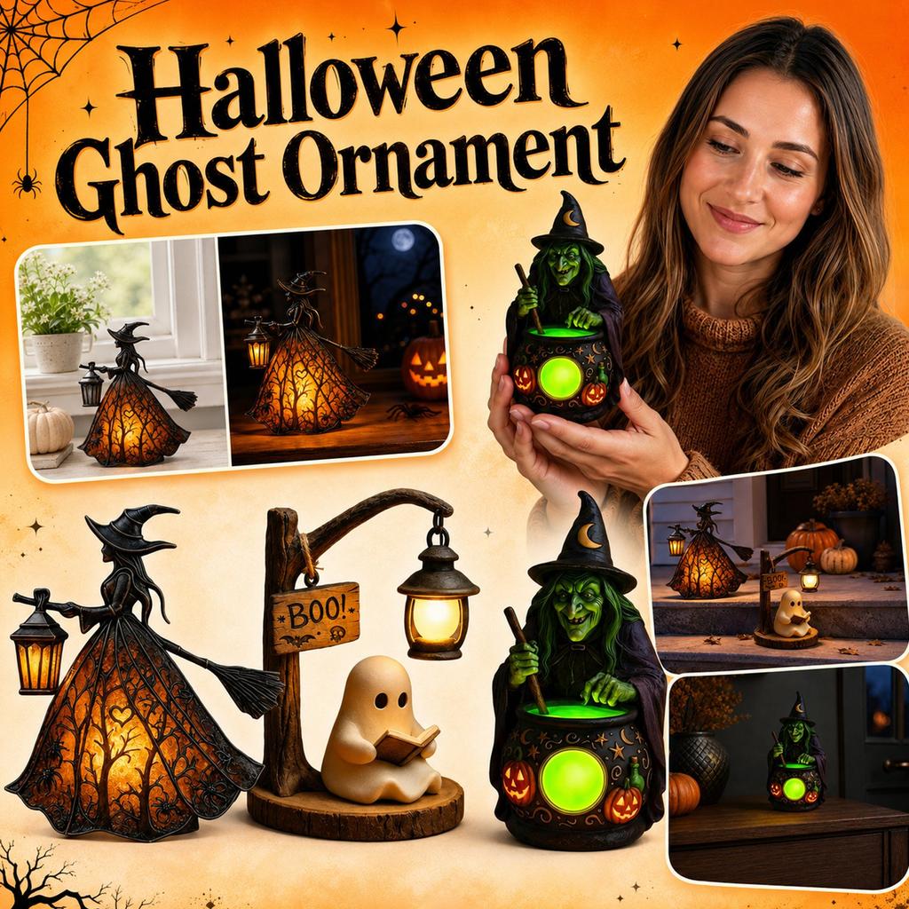Halloween Glowing Decoration with Lights for Scene Setup Indoor Outdoor Party Decor