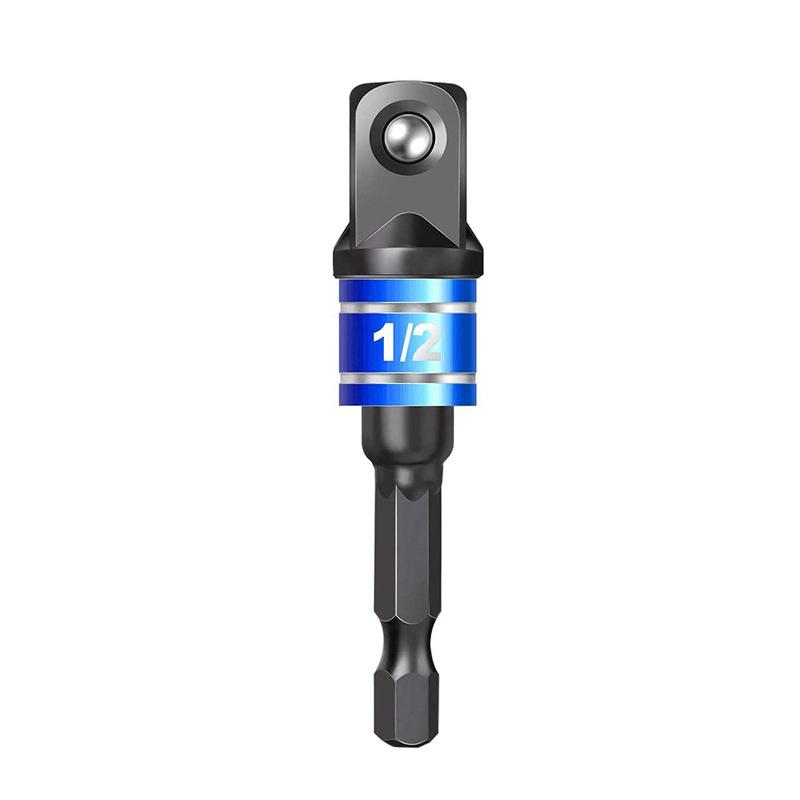Cross-Border Hex Handle Beaded Extension Rod with Electric Socket Conversion and Tool Accessories
