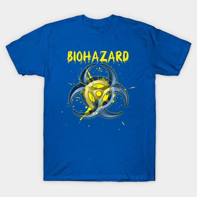 Unisex Fashion TShirt Biohazard Print TShirt Plus Size XS-6XL T-Shirt 100%Cotton Tops O Neck Short Sleeve Tees