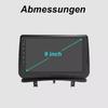 Car Navigation 9-in Built-in CarPlay + Android Auto / 4 + 64G + AHD Camera + Microphone For 2005-2014 Renault Clio 3 Android 14