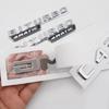 New 80% ABS BITURBO 4Matic Turbo Car Trunk Sticker Emblem For Mercedes Benz W108 W124 W126 W140 W168 W169 W176 W177 W190 W201 W