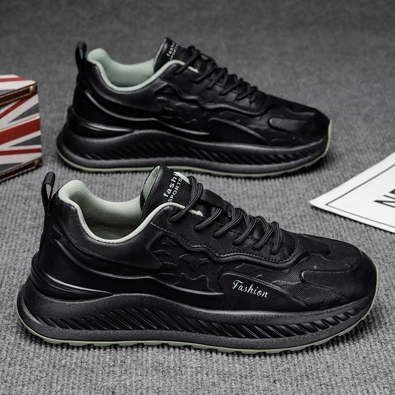 Herren neue Sommer Herrenschuhe Plateau erhöhend Dad Schuhe rutschfest und verschleißfest Sport Board Schuhe Mode Freizeitschuhe