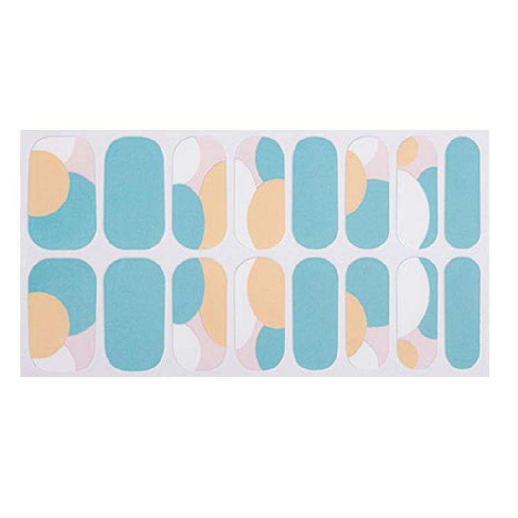 Gels Nail Strips Glittering Gels Nail Stickers Flowers Nail Art Stickers Nails Polish Wraps French Tip Nail Stickers