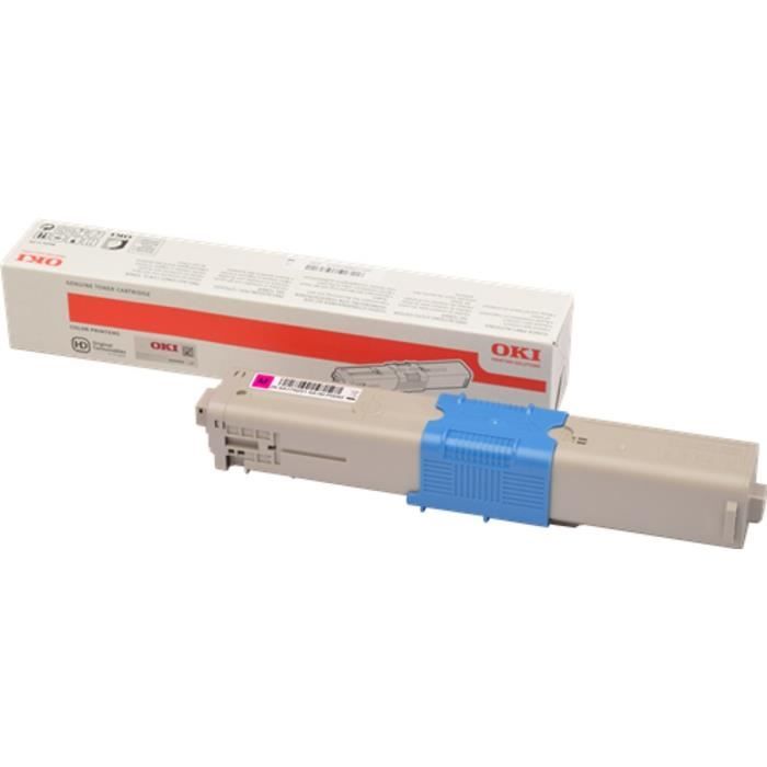 Cartouche toner OKI 46508714 compatible C332/MC363 Magenta - Technologie DEL - Rendement jusqu'à 1500 pages