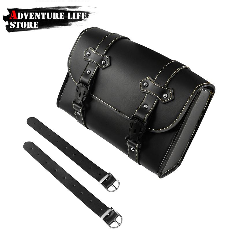 Motorrad-Satteltasche Modell Seite PU-Leder Gepäck Satteltasche Aufbewahrung Werkzeugtasche Für Harley Sportster XL883 XL1200 Universal xl 883