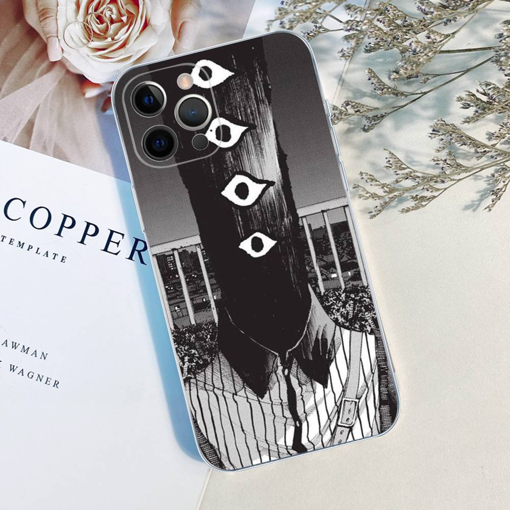 Cartoon Goodnight P-Punpun TPU Silicone Case For IPhone 11 12 13 14 15 16 17 Pro Max Shockproof Clear Back Cover