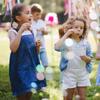 200/10x White Heart Bubble Wand Empty Bubbles Soap Bottles with Heart Handle Wedding Gifts for Guests Party Decoration Kids Toys
