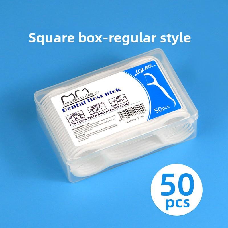 Ultra-fine Disposable Dental Floss Sticks