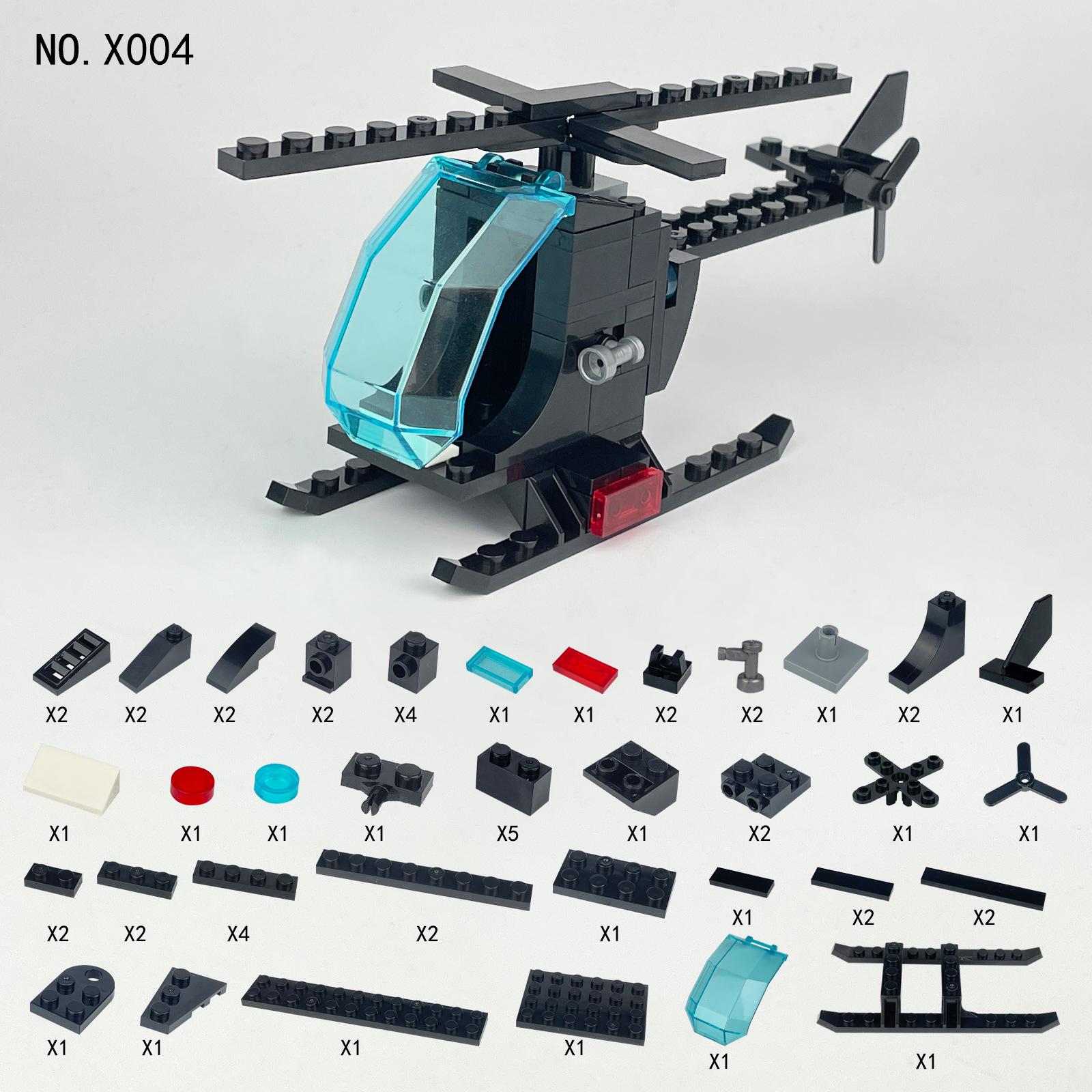 Milaget Modèle d'Hélicoptère Durable en Acier Inoxydable Collection de Jouets pour Enfants Avion pour Ornements
