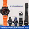 Upgraded Silicone Watchband For Casio G-Shock GA-1000/1100/G-1400/GW-A1000 GW4000 G-1400 strap mens Sport Waterproof watch chain