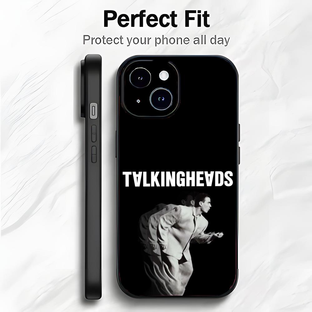 

New Wave Band T-Talking Heads Phone Case Phone Case Soft Packaging Lightweight For iPhone17 16 15 14 13ProMax iphone12promax