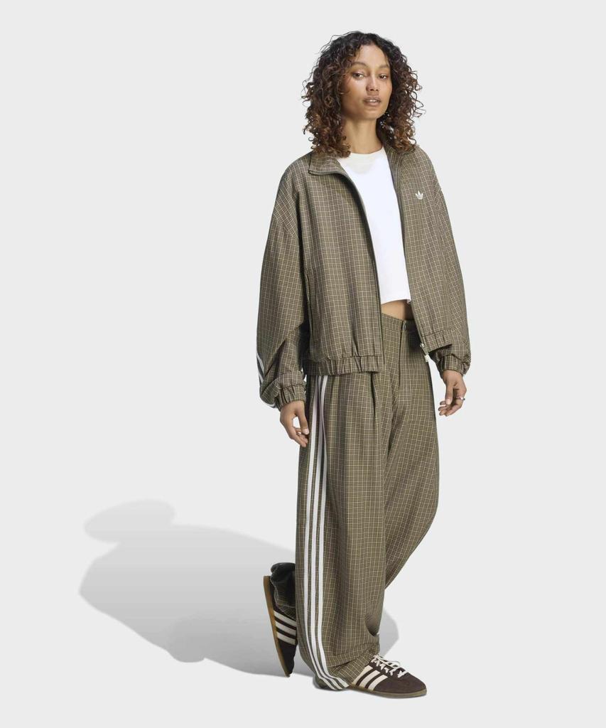 ADIDAS Check Track Top - Olive Strata: Wonder Beige / Le8306