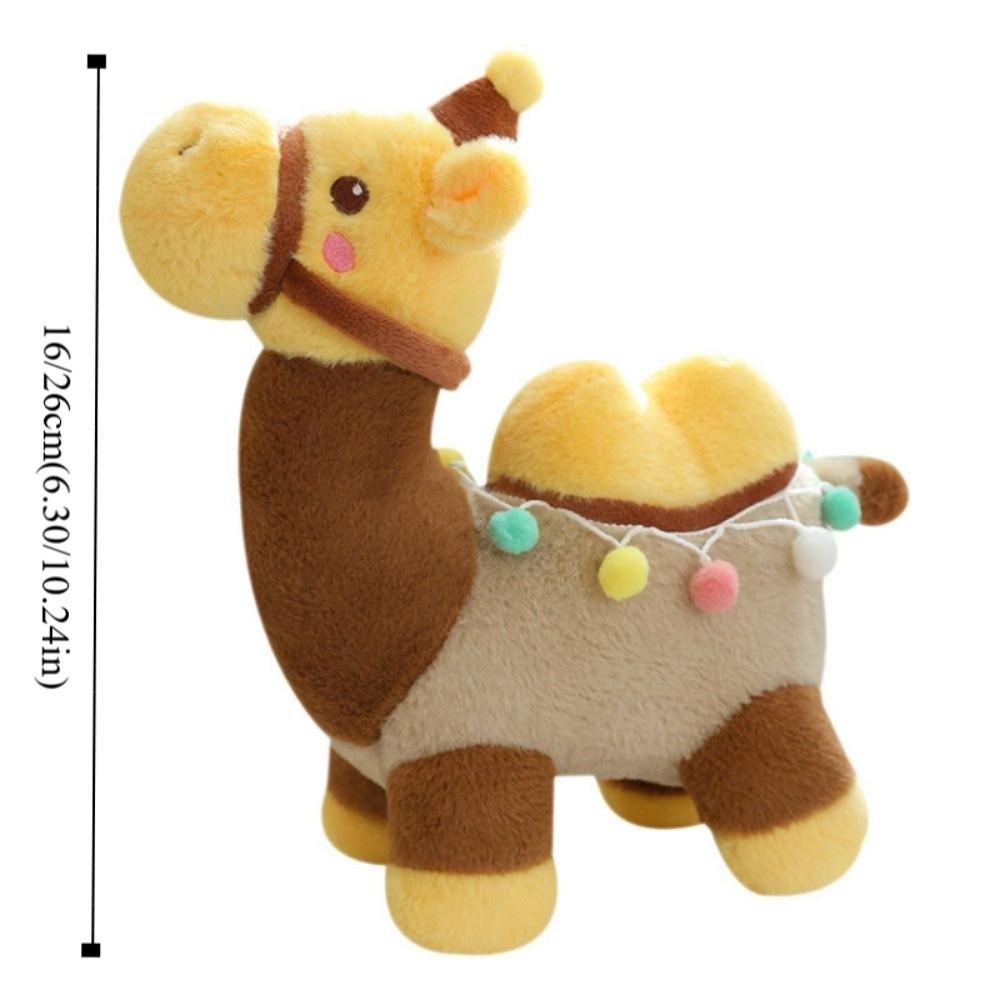 Camel Simulated Camel Plush Toy Plush Cartoon Camel Shaped Doll Home Party Decor
