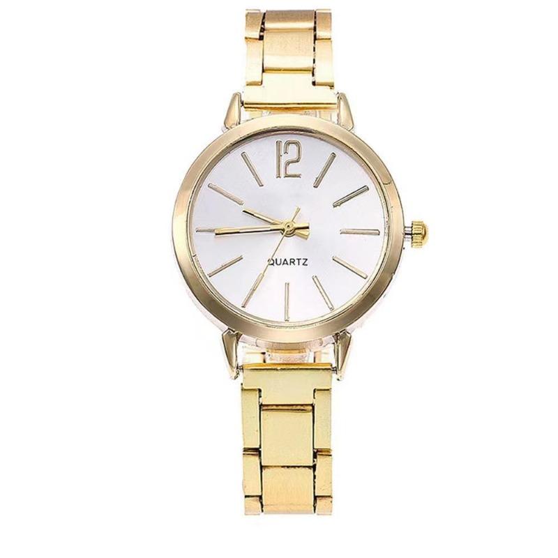 

1 Pc Ladies Small Dial Casual Versatile Quartz Watch, Quartz Watch for Junior High School Students золотий