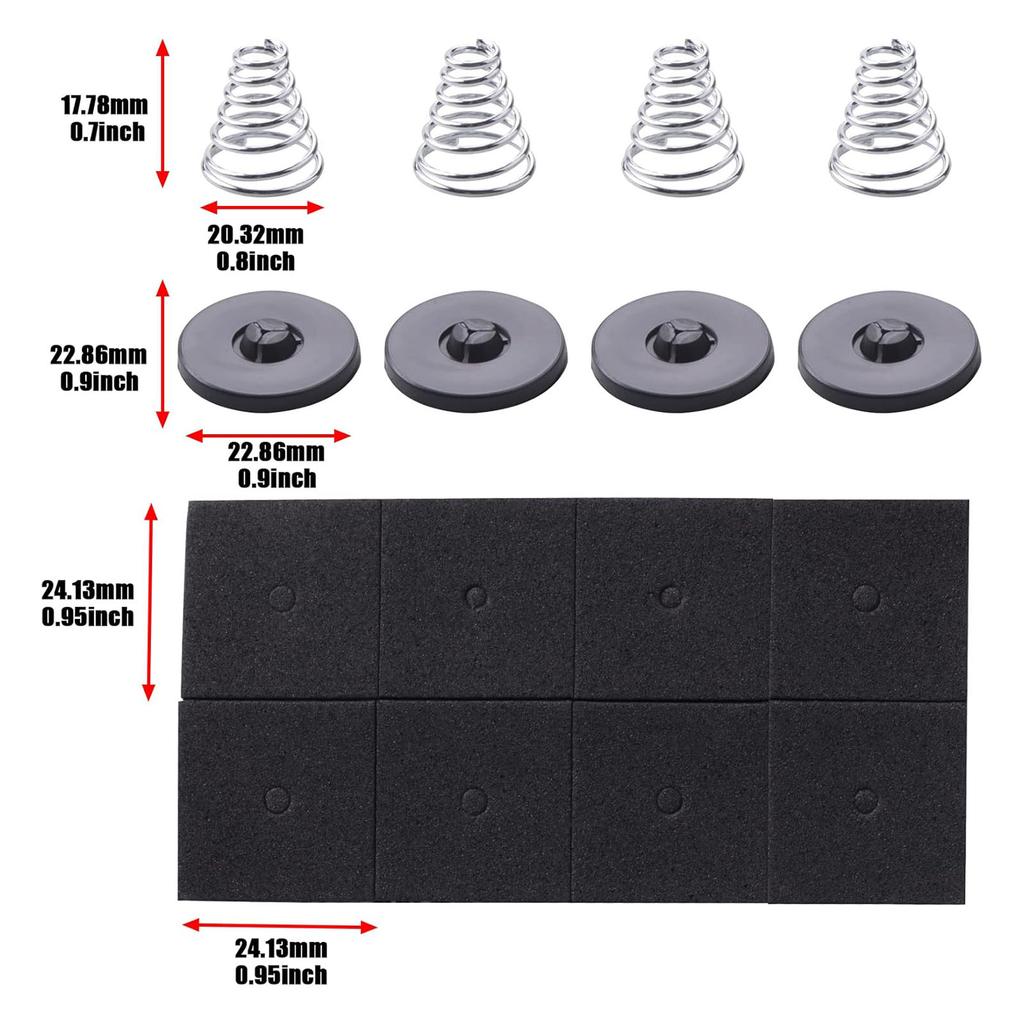 Kühlerlüfter Halterung Kabelbinder Clips Elektrische Übertragung Kühler Montage Befestigungsband Universelles Lüftermontage-Kit Einfache Installation