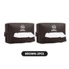Leather Car Tissue Box Seat Back Paper Towel Storage Bag For Opel ADAM ASTRA J K CORSA E INSIGNIA MOKKA VIVA Meriva mab056