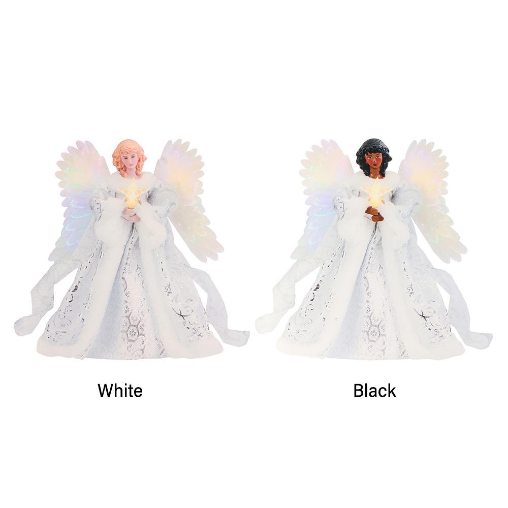 Christmas Tree Topper Angel Fairy Festive Xmas Tree Top Ornament Decoration