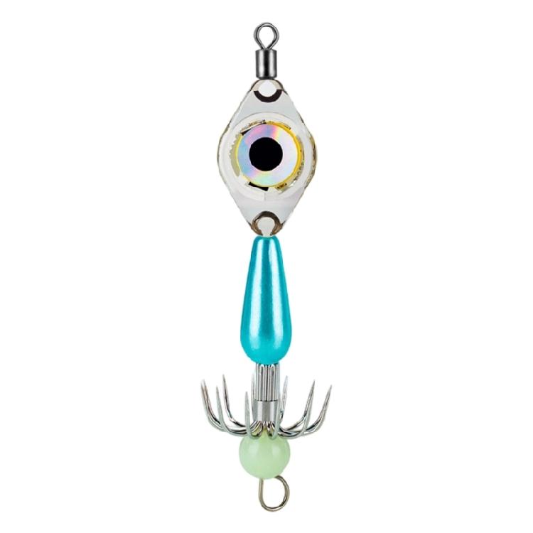Professional Grade Octopuses Fishing Rigs Double Umbrellas Hook LED Light weight Construction Saltwater Durability