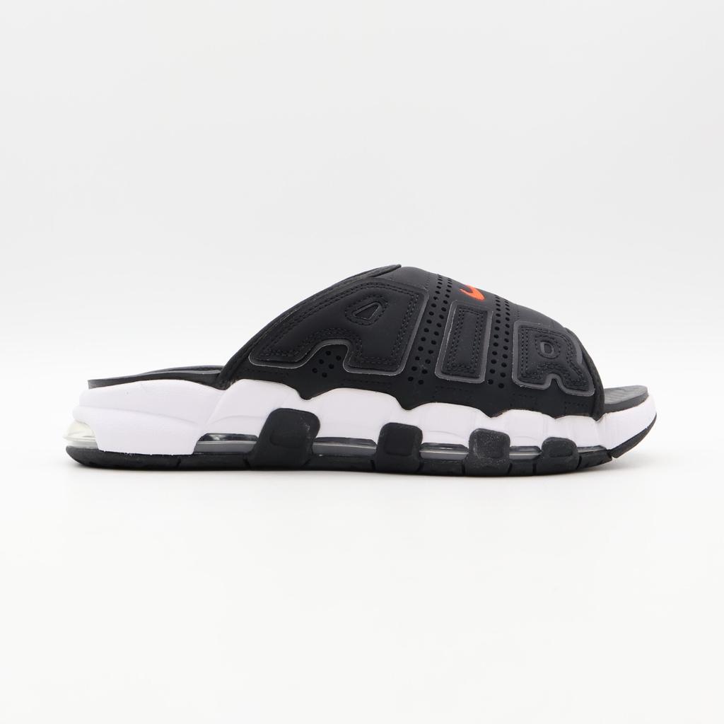 FJ2707-001 Nike Air More Uptempo Slide Black Clear White (Men's)