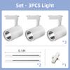LED Track Light Set COB Track Lamp Rail Lighting for 20/30/40W Home Spotlight Indoor Clothing Shop Store Bedroom Lamp Fixture