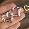 Xiaomi 925 Sterling Silver Earrings For Women Geometric Trendy Simple Big Heart Earring Jewelry Prevent Allergy Party Accessories