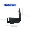 Professional Cold Shoe Holder for X4 X3X2 Cameras for Mic RX Mic Adapter Plate with Enhances Durability and Portability