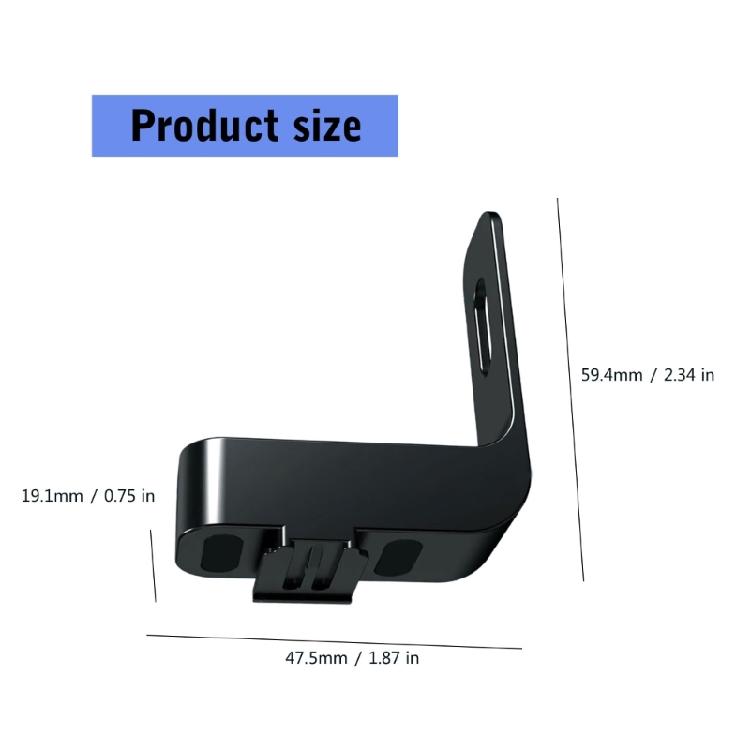 Professional Cold Shoe Holder for X4 X3X2 Cameras for Mic RX Mic Adapter Plate with Enhances Durability and Portability