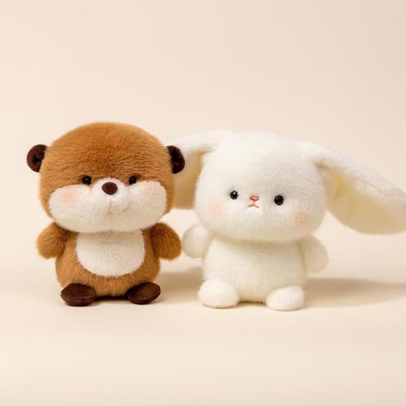 Schattige Pop Kleine Ornamenten Poppenmaatje Pluche Speelgoed Olifantenpop Meisje Verjaardagscadeau