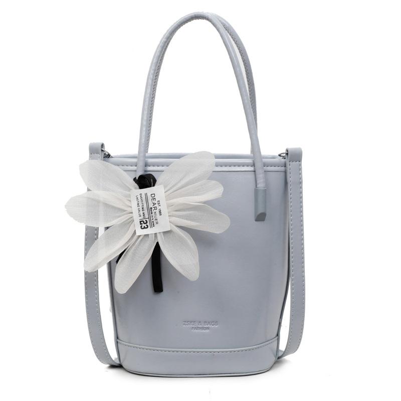 Fashion Handbag Solid Color New Casual Solid Color Shoulder Bag Commuter Messenger Bag