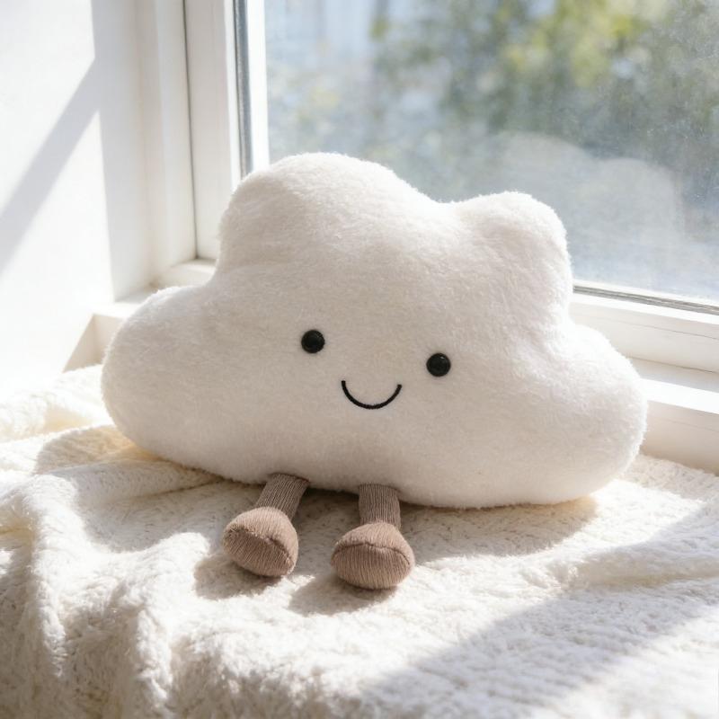 Soft Cloud Cushion Pillow, Comfortable Seat Pad & Decorative Throw Pillow