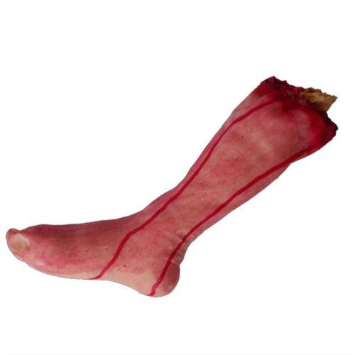Scary Fake Halloween Body Parts Bloody Severed Arm Hand Foot Props Spoof Tricky