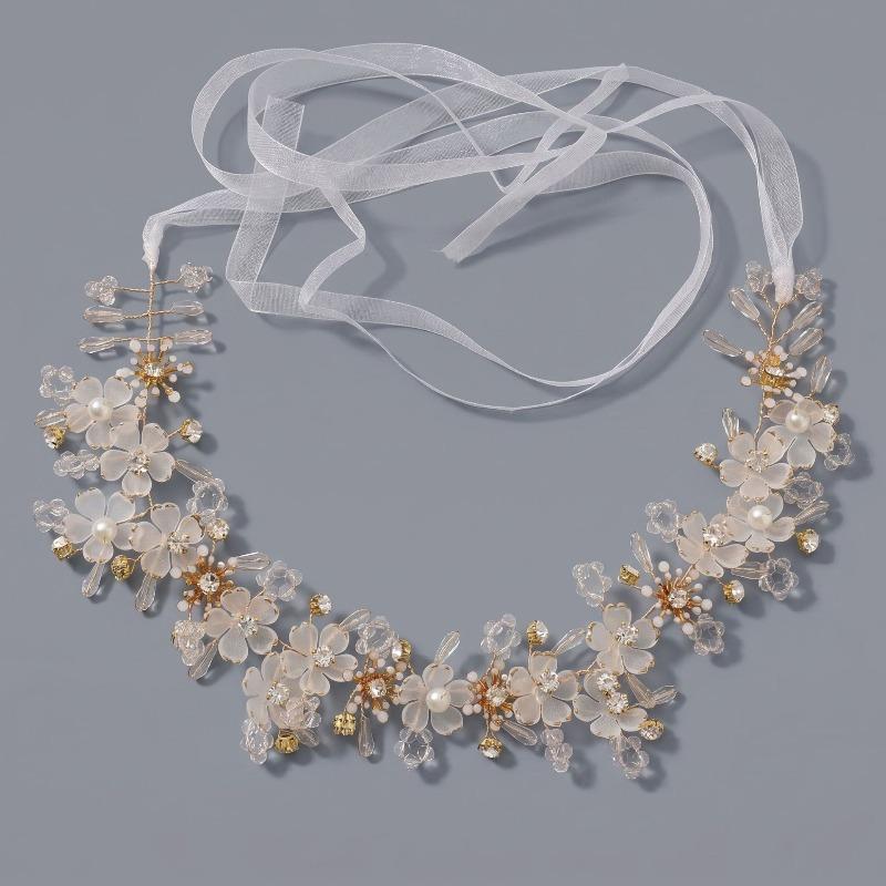 New Style Bridal Flower Hairband - Luxurious and High-end Accessory with A Delicate Touch Hairband