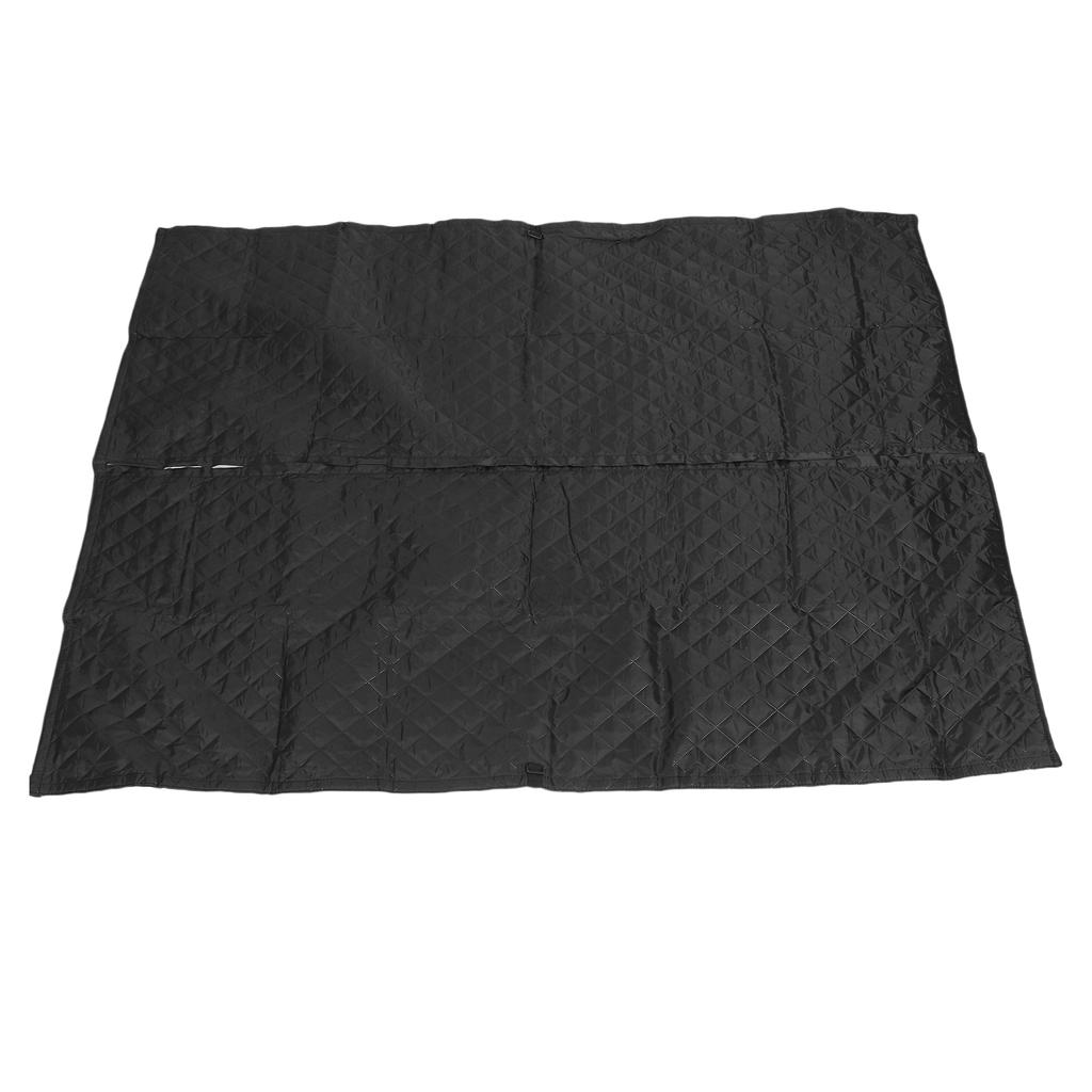 RV Insulated Door Cover RV Door Insulation Curtain Warm Thermal Door Blanket with Storage Bag for Autumn Winter