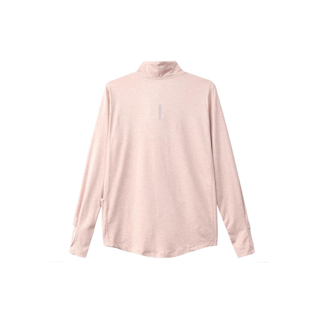 Nike Element Half-Zip Thumbhole Sports Training Top Women Tops Pink CU3221-601
