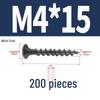 304 Stainless Steel Galvanized Hardened Coarse Thread Countersunk Flat Head Phillips Wood Screws