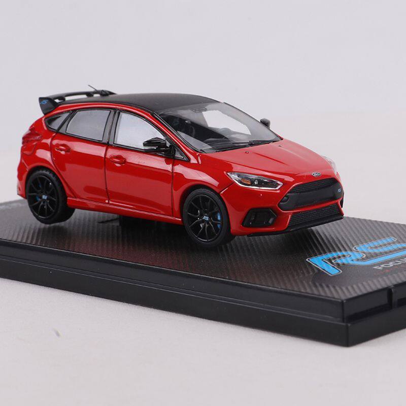 

Turning Crush 1:64 Focus RS Alloy Car Diecasts & Vehicles Car Model Miniature Scale Model Car For Collection Gift красный