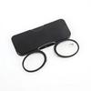 New Stick On Phone MINI Clip Nose Bridge Reading Glasses Portable Presbyopic Glasses With Case +1.0 +1.5 +2.0 +2.5 +3.0 +3.5