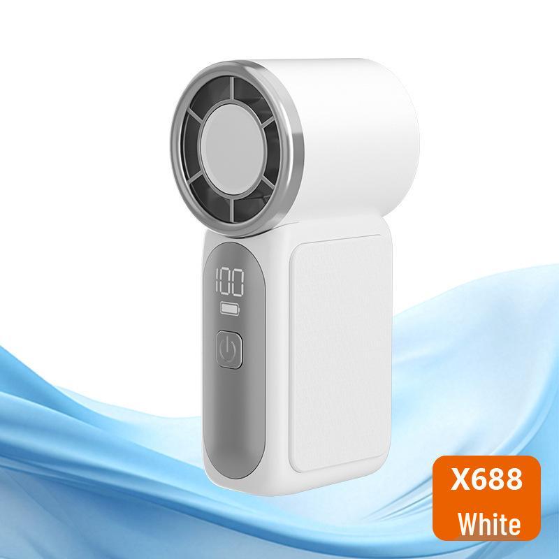 Portable Mini USB Rechargeable Handheld Fan - Compact Outdoor Cooling Device Standard