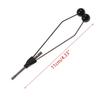 Smooth Fly Tying  Bobbins Holds  Bobbins  Threader Ceramic Feet Fly Tying Tool Adjustable for  Spools