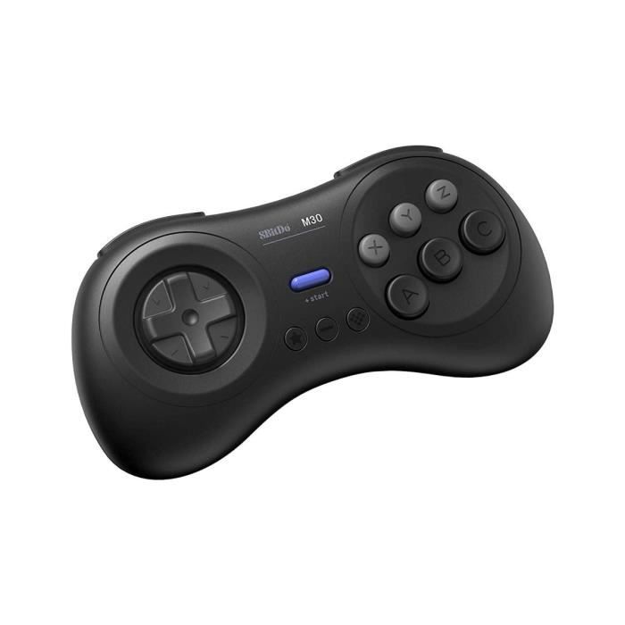 Controller gamepad - 8bitdo - m30 - bluetooth - vibrazione - compatibile nintendo switch nero