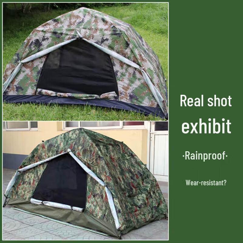 Automatic Pop-Up Single Person Camouflage Camping Tent