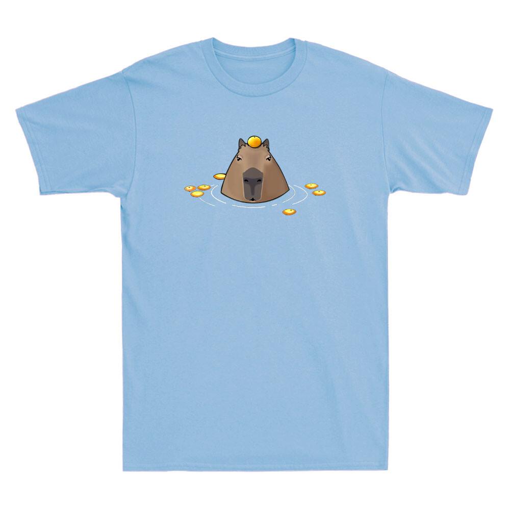 Capybara Funny Capybara Animal Dank Meme Gift Novelty Unisexs Short Sleeve TShirt
