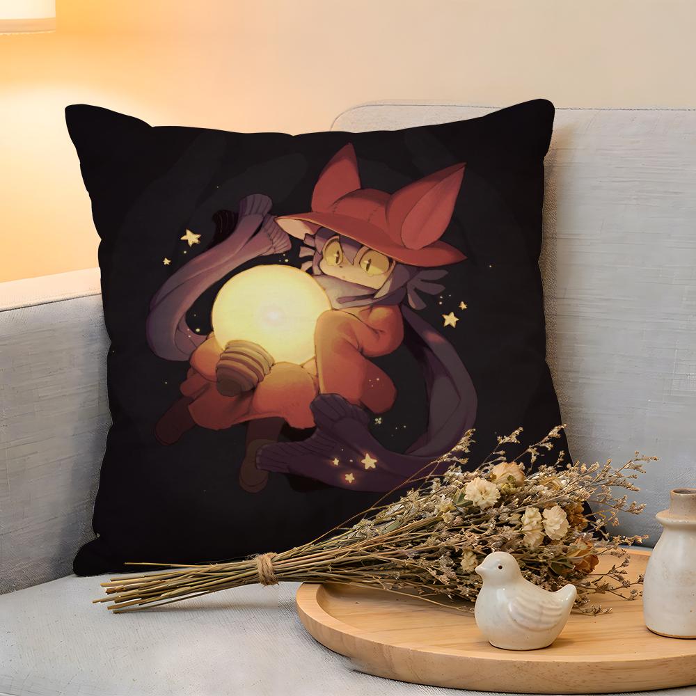 

Cushion Cover Linen SkinFriendly Soft Decorative Case For Sofa Home Decor Game One SShot NNikoS Anime Pillow cover 30x30cm