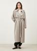 09WFC251086 MIX Trenchcoat mit passendem Gürtel und Schulterklappen [Mira Owen] Damen Leinen-Optik