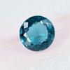 Natural Blue Sapphire Loose Gemstone 21.00 Ct Teal Round Treated September Birthday Birthstone