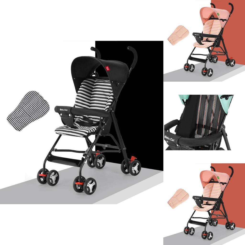 Passeggino Leggerissimo Portatile Design a Ombrello Compatto Per Viaggi Facili