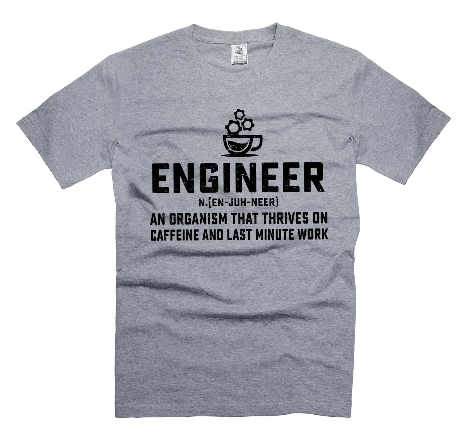 Mens Engineer humorous T-shirt Funny Engineer Shirts gifts for Engineering 4XL