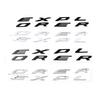 AHYU6 1pc 3D EXPLORER Letter Hood Head Front Sticker Emblem Badge Car Decal for 2011-2020 Ford Explorer Accessories